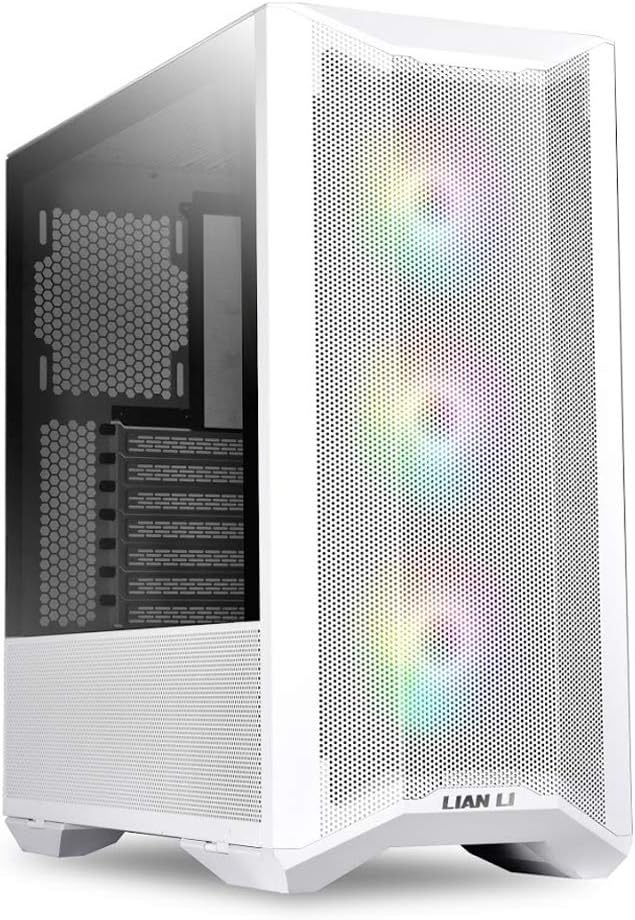 Black Mesh Tempered Glass ATX Case E42214