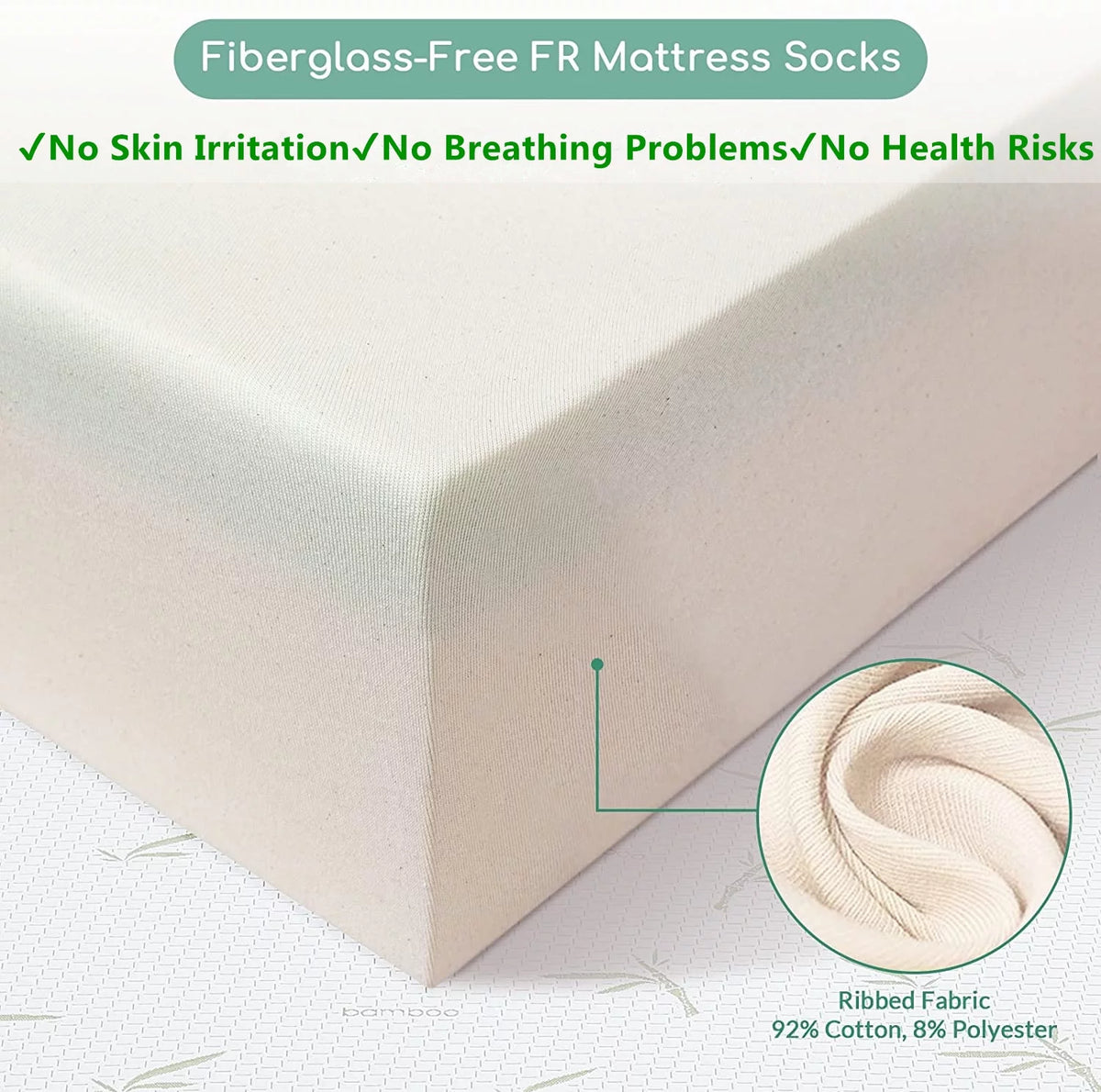 10 inch Green Tea Cooling Gel Memory Foam Queen Mattress M806190