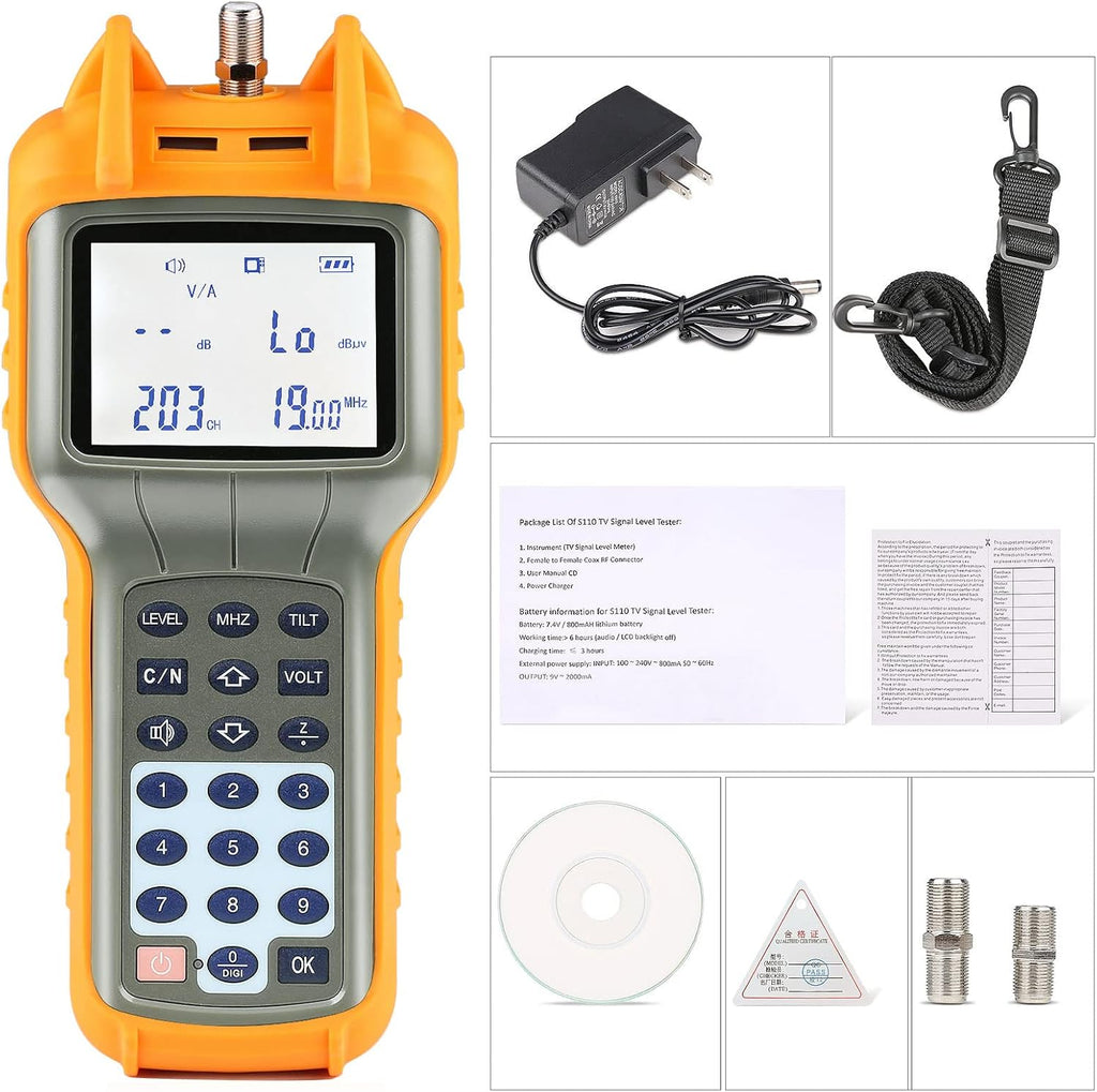 CATV Signal Level Meter 47-870MHz W4869