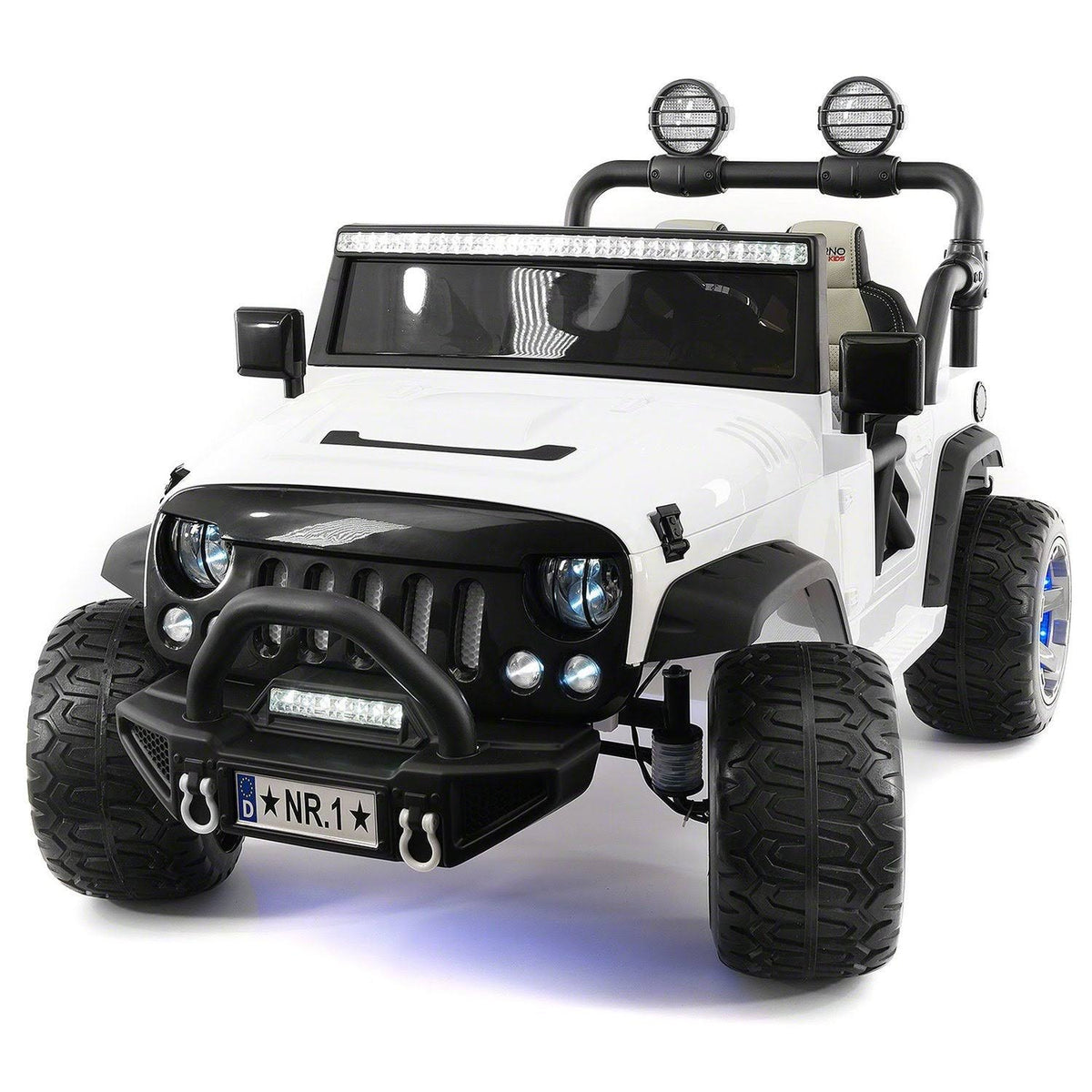 Blue 12V Kids Ride-On Car Truck with R/C Parental Remote Q6605