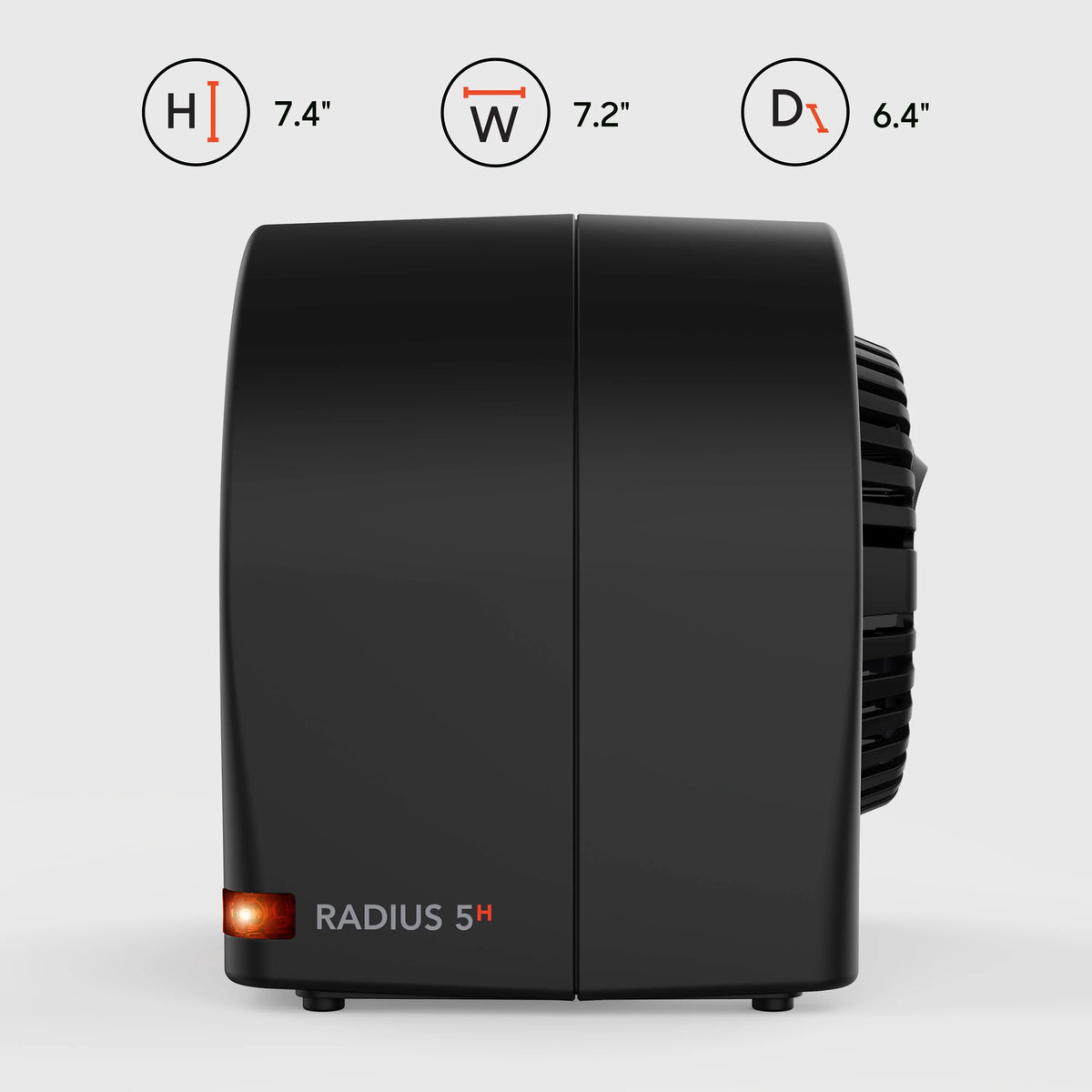 Black Personal Space Heater W484524