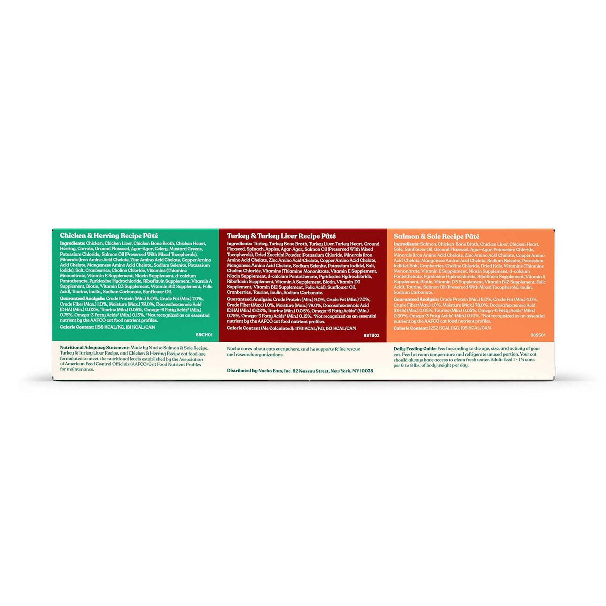 Pate Wet Cat Food Variety Pack C832