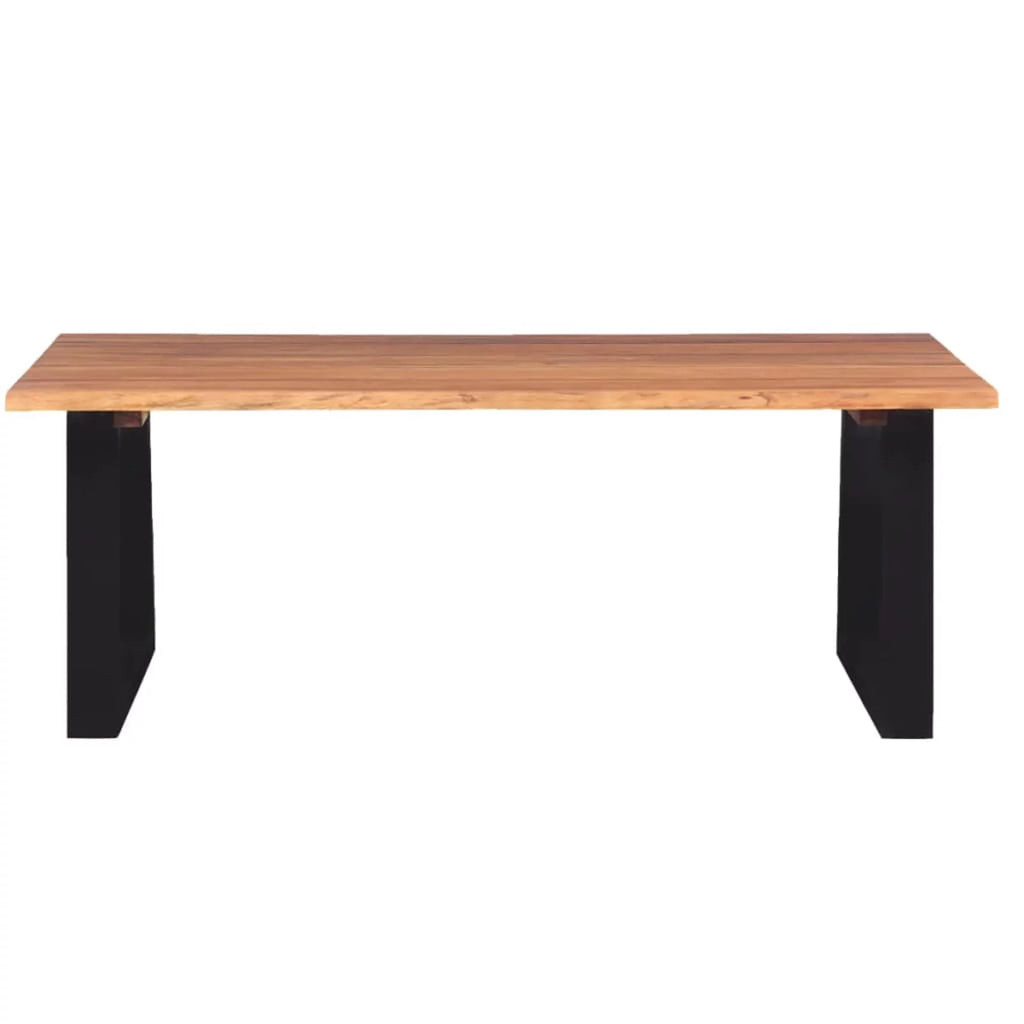 Solid Acacia Wood Coffee Table E55804