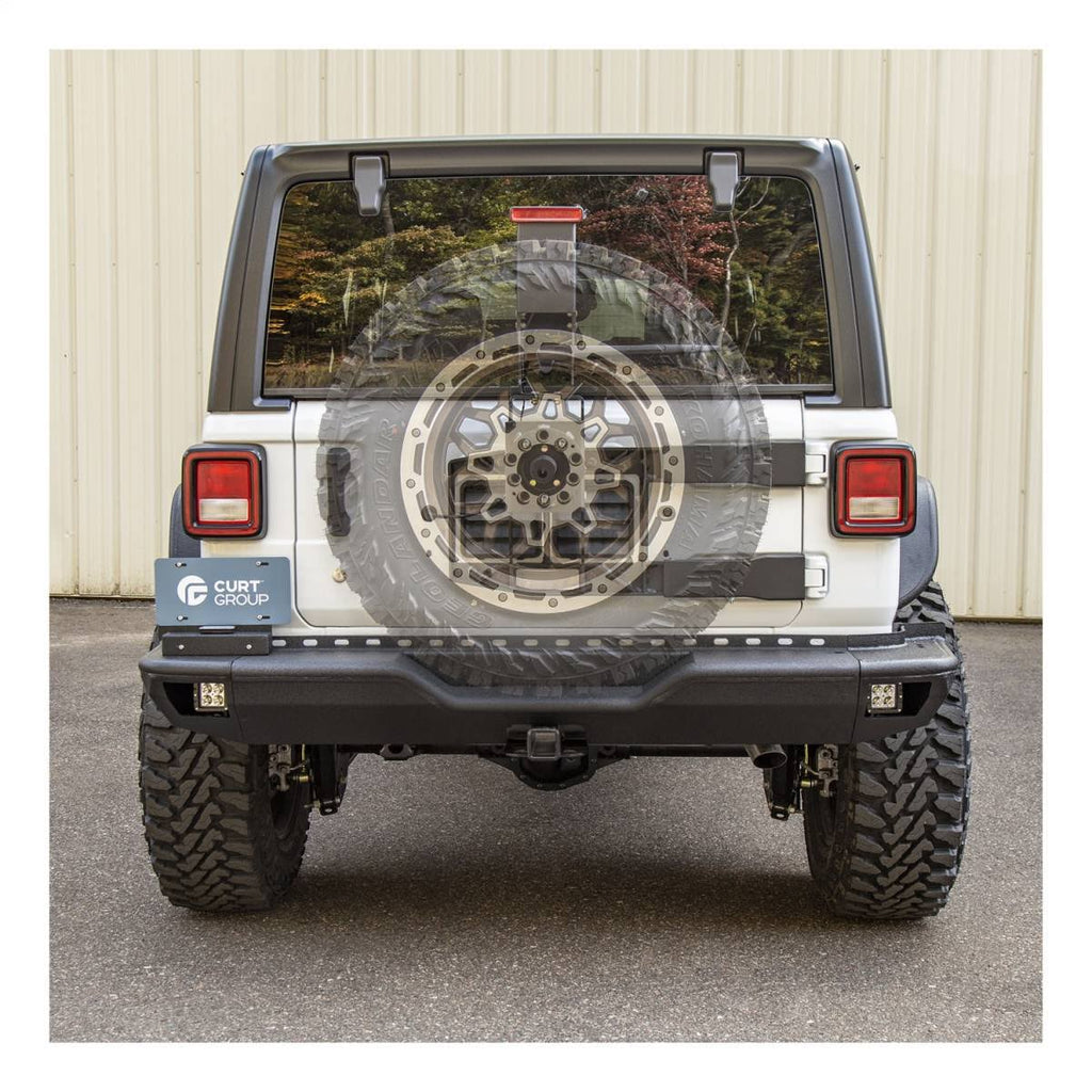 Heavy-Duty Spare Tire Carrier Y176