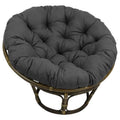 Solid Outdoor Spun Polyester Papasan Cushion S830
