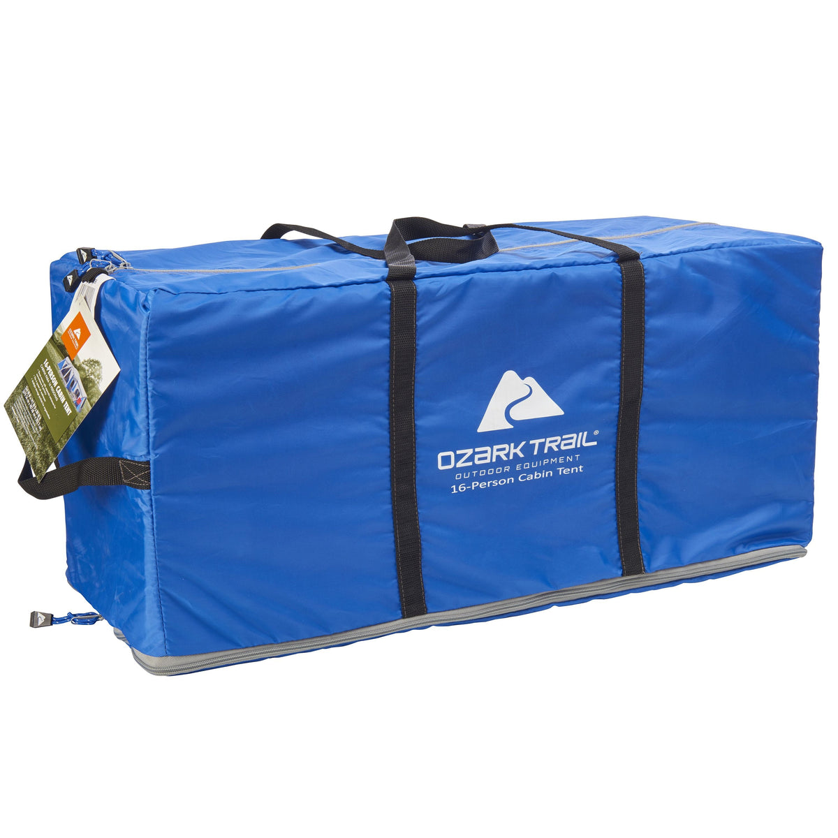 16-Person 3-Room Cabin Tent with 3 Entrances A931278