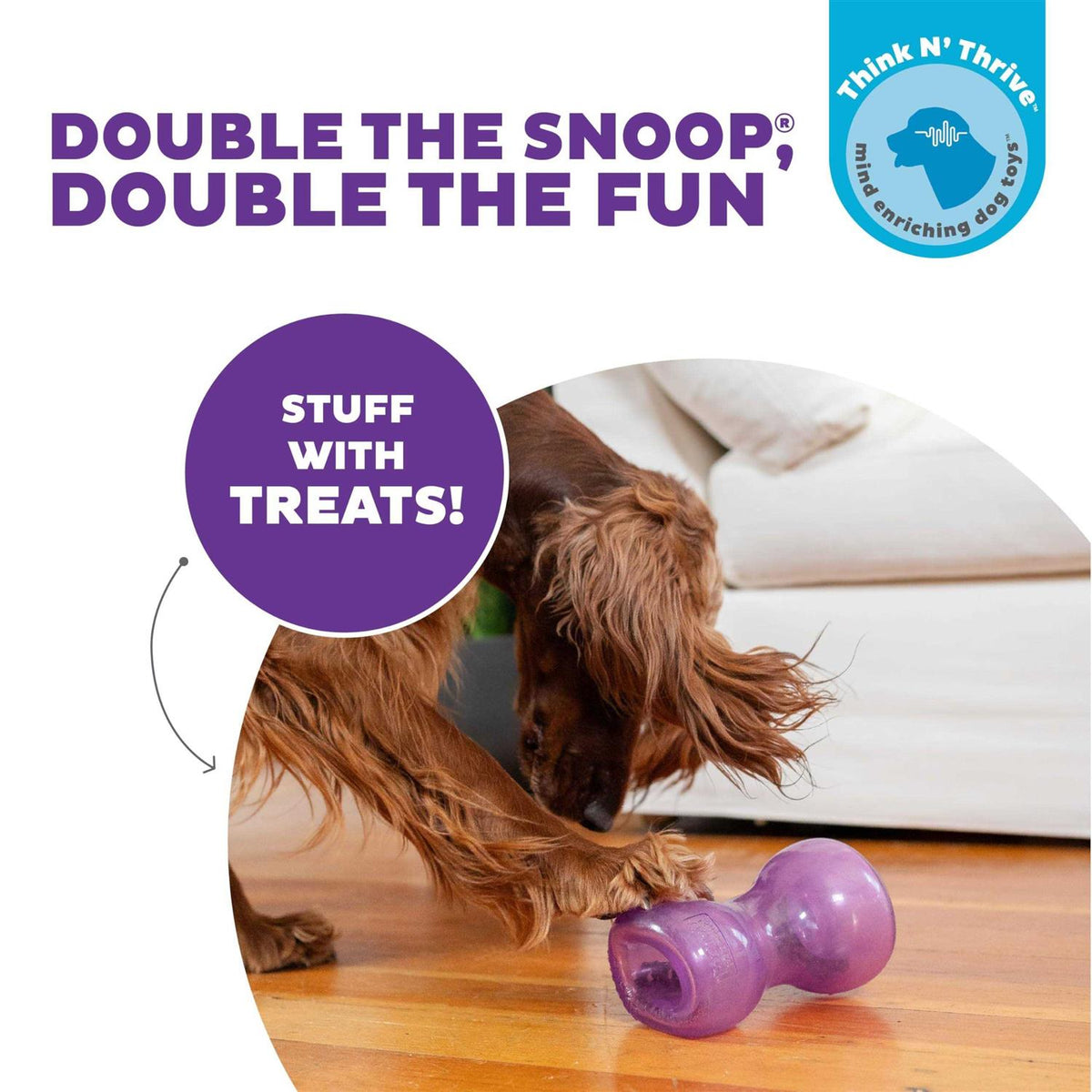 Durable Interactive Dog Toy K9558