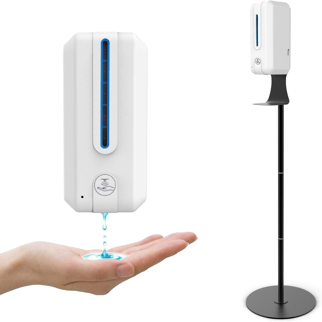Touchless Automatic Hand Sanitizer Dispenser with Stand, 1500ml Refillable Inner Bottle E8139
