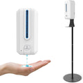 Touchless Automatic Hand Sanitizer Dispenser with Stand, 1500ml Refillable Inner Bottle E8139