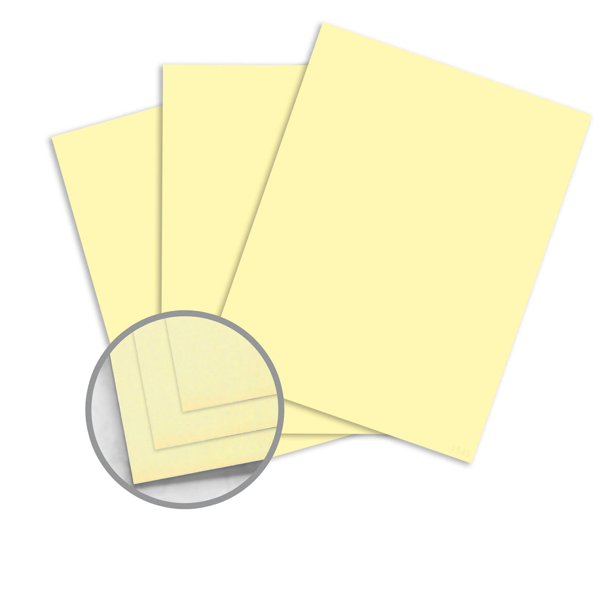Canary Carbonless Paper 8 1/2 x 11 in 22 lb Bond 500 per Ream H261