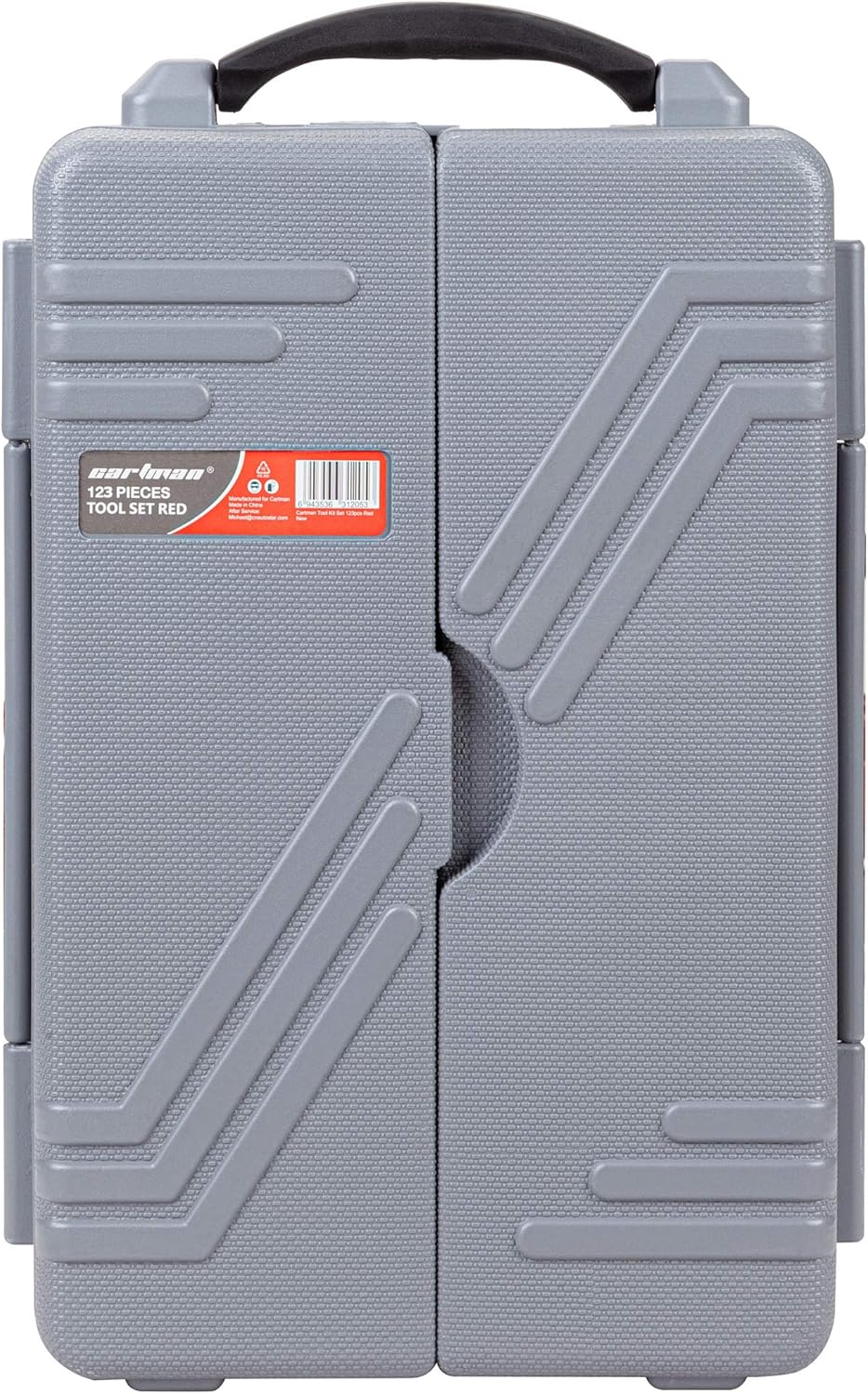 123 Piece Ratchet Wrench and Socket Tool Set with Storage Case V9925