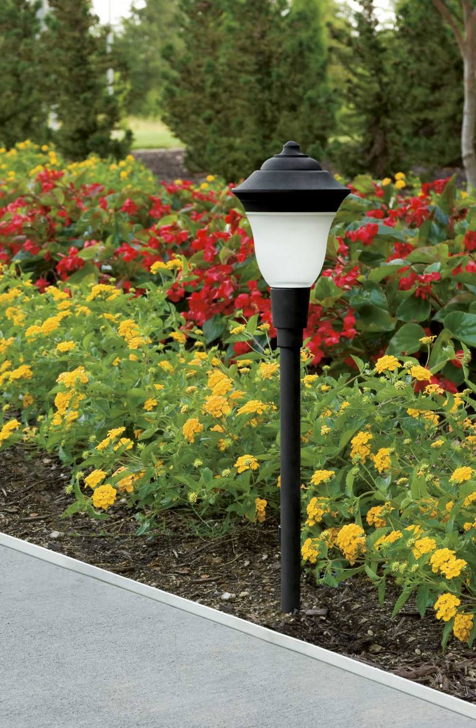 Black LED Path Light T335155