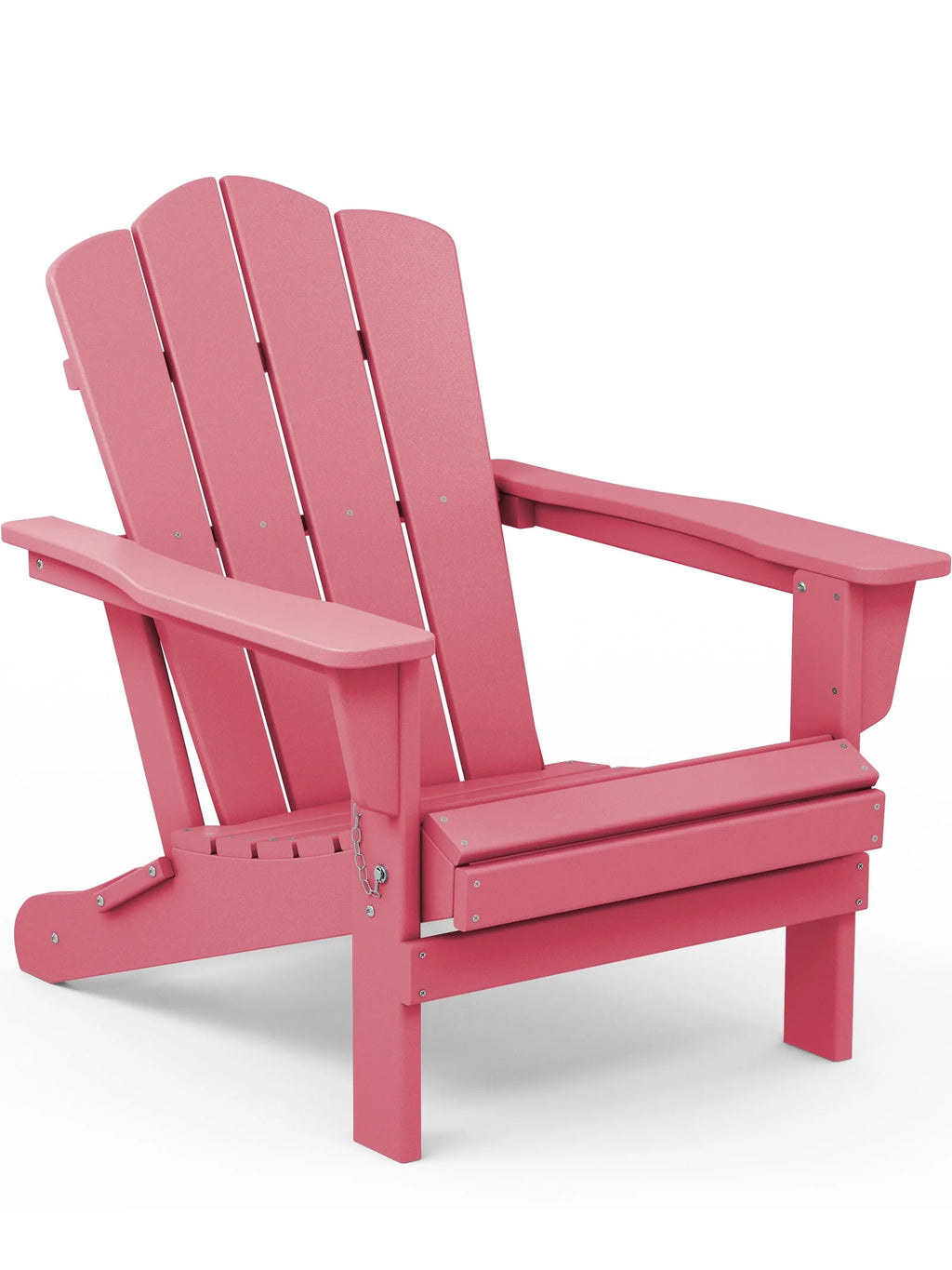 Gray Folding Plastic Adirondack Chair B2817
