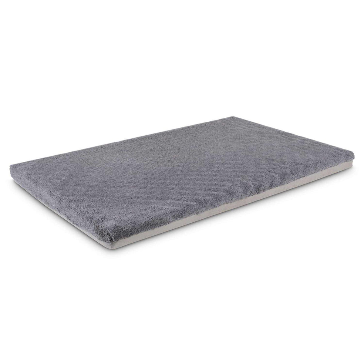Dark Grey Foam Dog Crate Mat and Pet Bed K4923