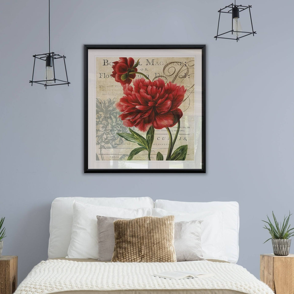 Framed Giclee Print 24x24 S801