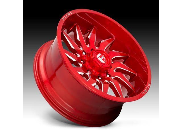 Candy Red Milled 20x9 8x165.1 20mm Wheel T26761