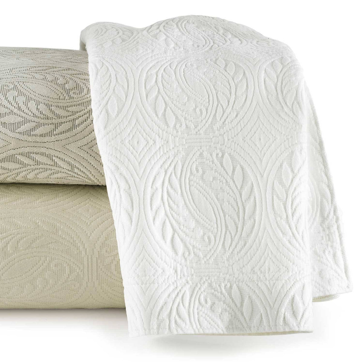 White California King Coverlet Z6433