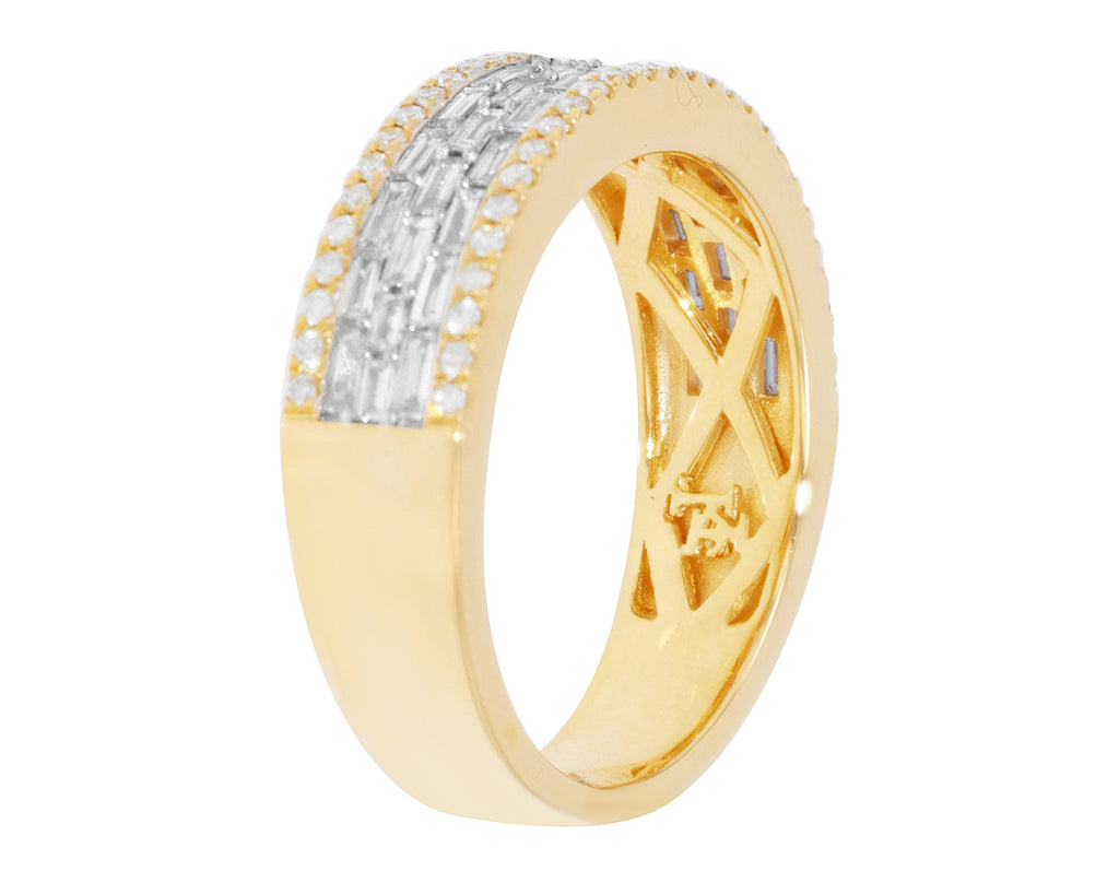 1.2CT Diamond Ring 14k Yellow Gold U743999