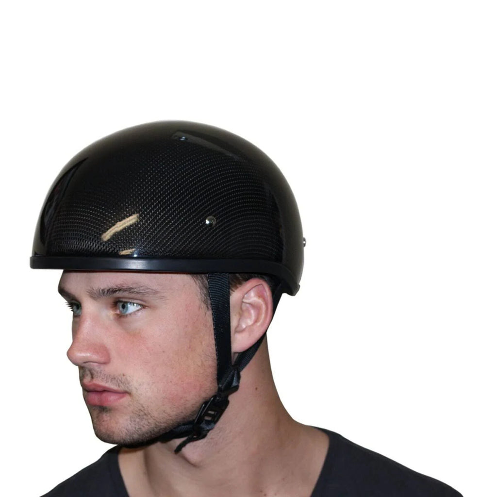 Skull Cap Grey Carbon Fiber O565