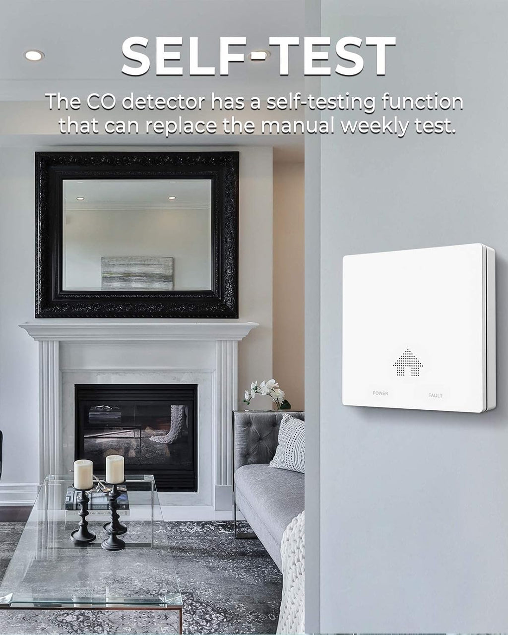 Carbon Monoxide Detector with 10 Year Battery 2 Pack G30428