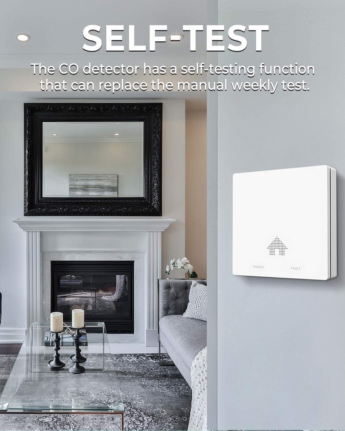 Carbon Monoxide Detector with 10 Year Battery 2 Pack G30428