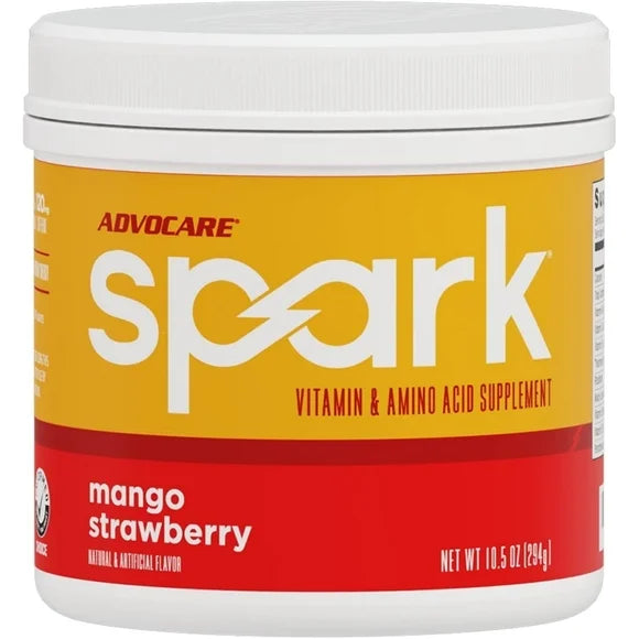 Mango Strawberry Vitamin and Amino Acid Energy Drink Powder Mix, 10.5 oz A109
