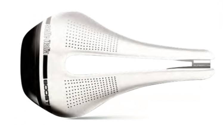 White Superflow Saddle W55444