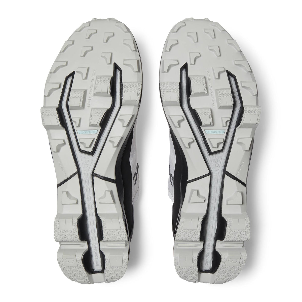 Men's Cloudventure Peak White/Black Trail Running Shoes I573684