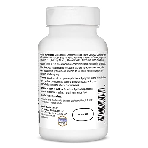 200 ea Calcium Citrate + D3 Coated Tablets M388