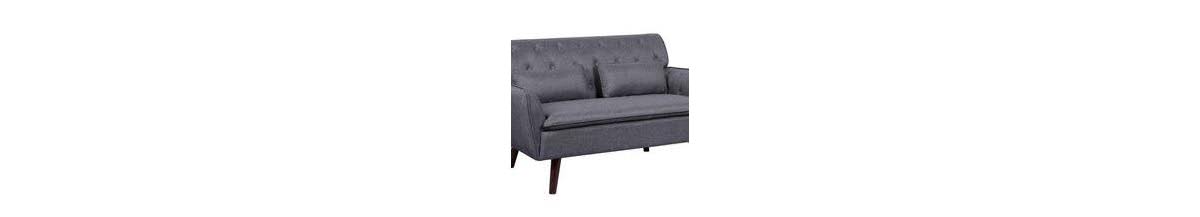 Linen Tufted Loveseat U835