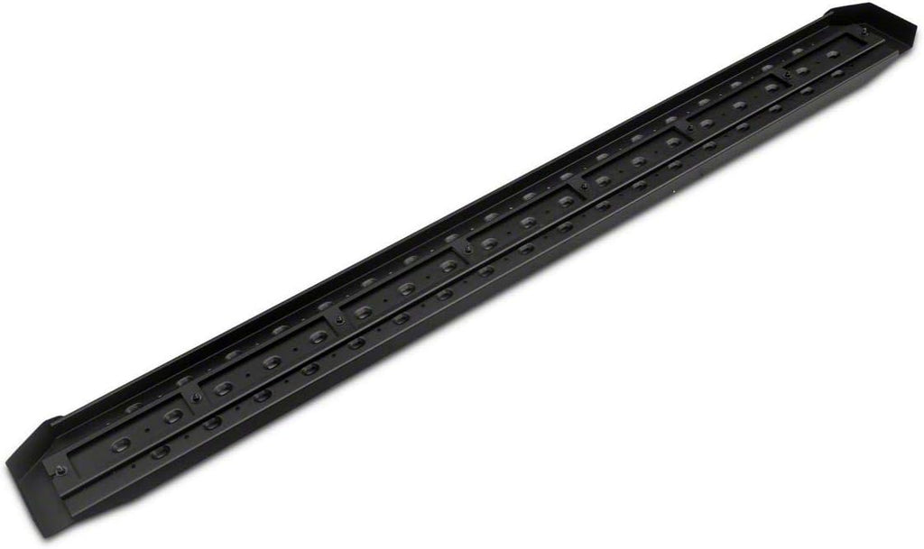 Black Steel Running Boards N821