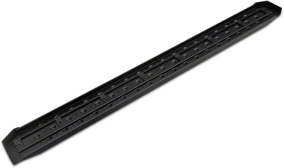 Black Steel Running Boards N821