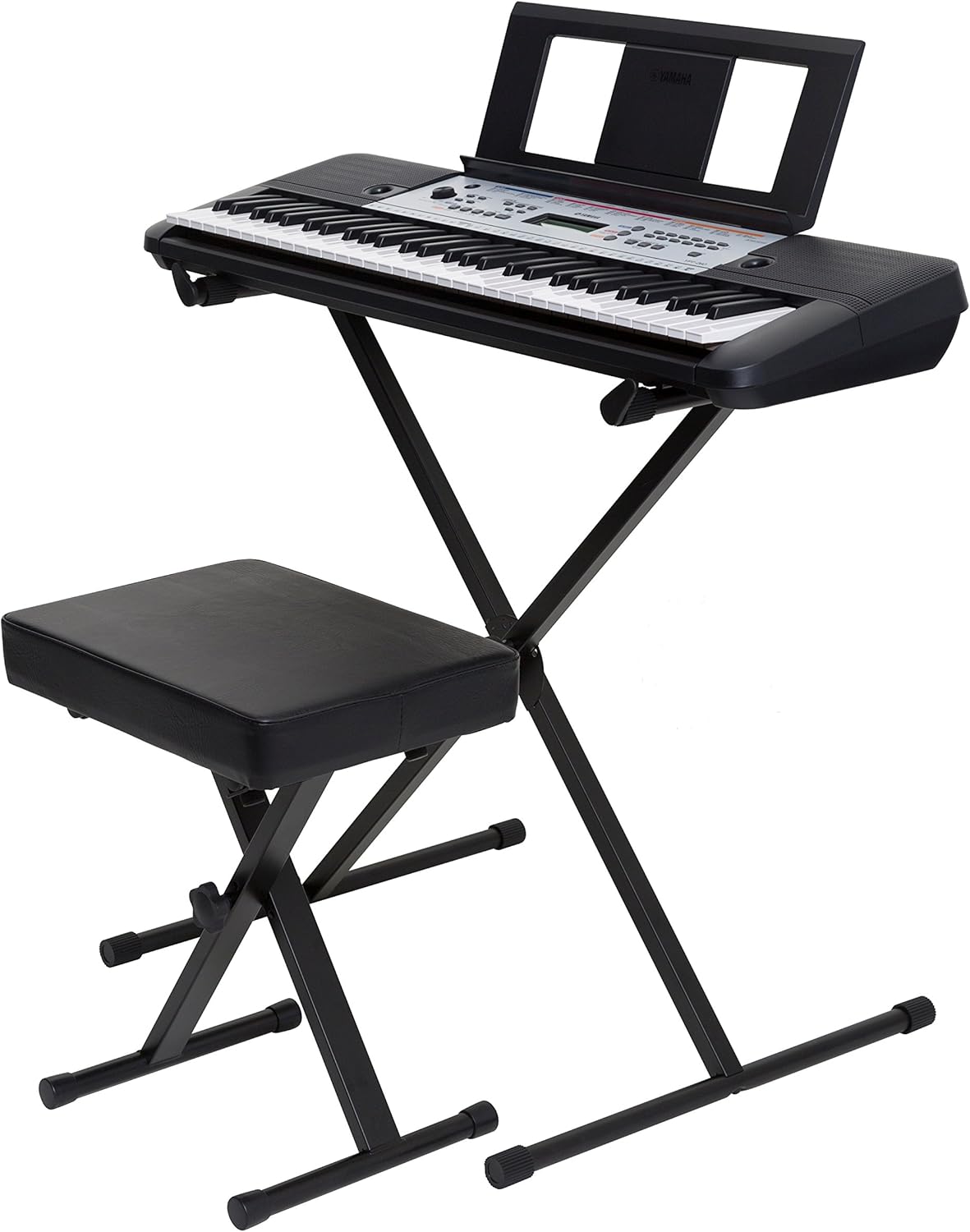 61-Key Portable Keyboard with Power Adapter S10636