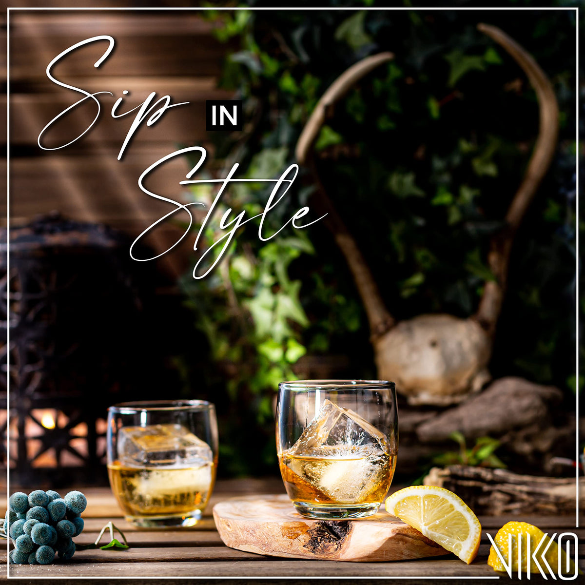 8.3 Ounce Clear Glass Tumblers, Set of Six, Dishwasher Safe G4564