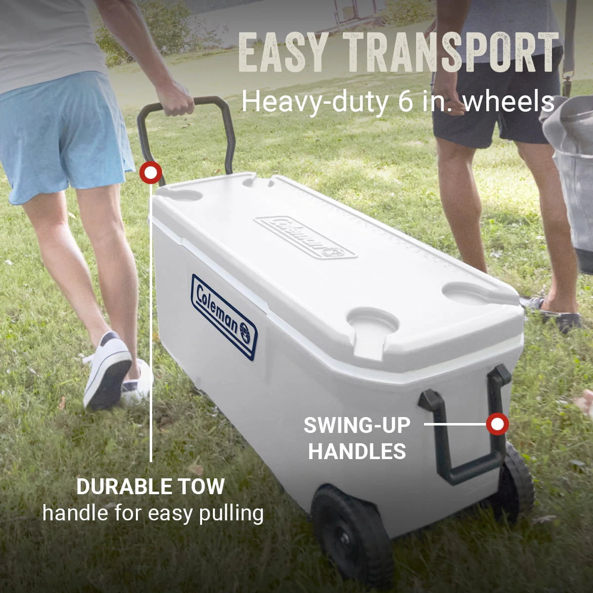 100 Quart Wheeled Cooler V52711