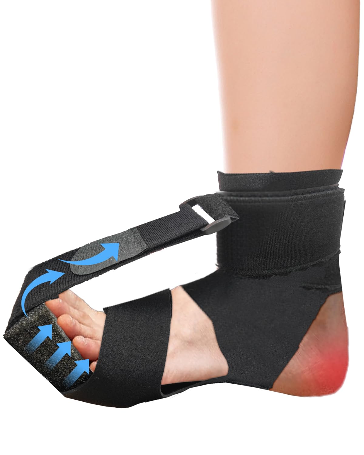 Plantar Fasciitis Night Splint Sock - Open-Toe Foot Brace T221