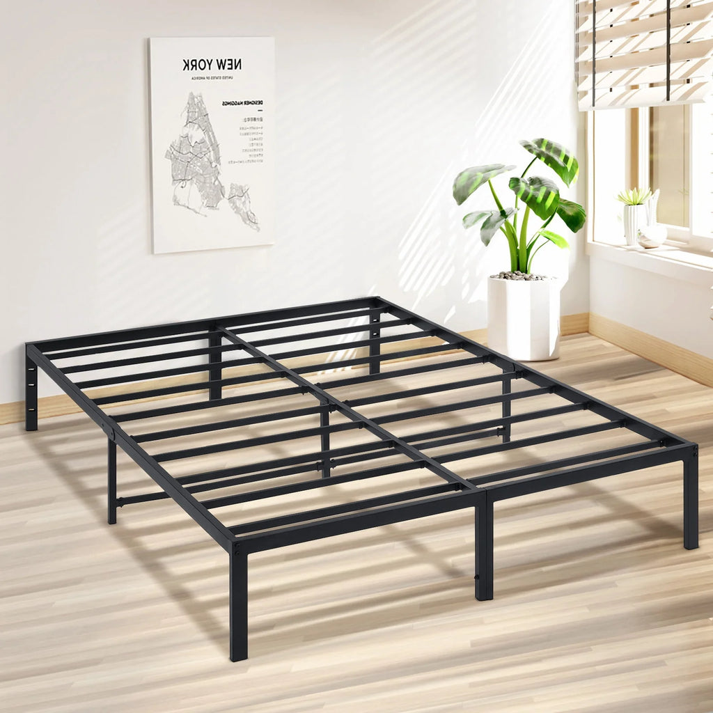 Full Size 18 inch Heavy Duty Metal Platform Bed Frame I5617