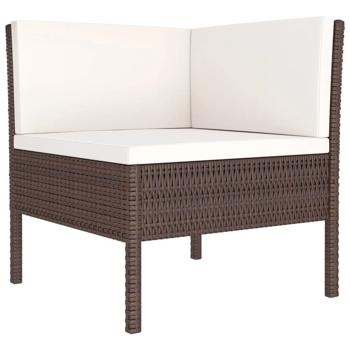 9 Piece Poly Rattan Sectional Outdoor Furniture Set Z387