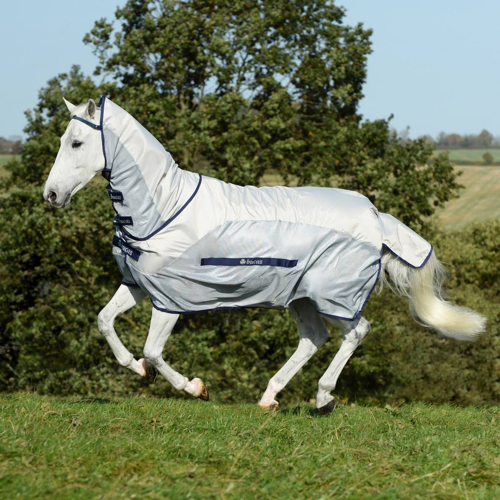 Silver / Blue Rain Full Neck W74840
