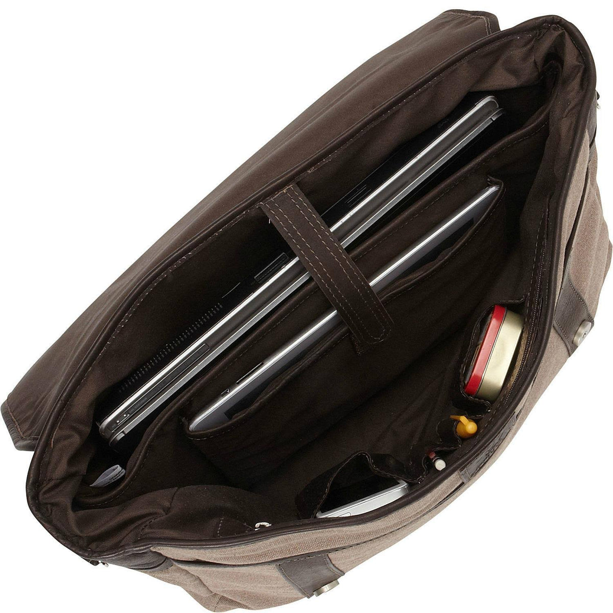 Saddle Leather Laptop/Tablet Portfolio V146998