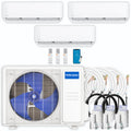 27,000 BTU 3 Zone Ductless Air Conditioner and Heat Pump N547311