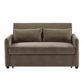 Convertible Velvet Loveseat Sofa O382337