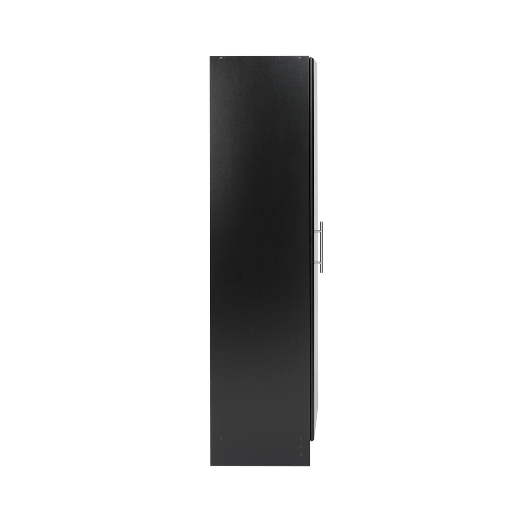 Black 16" Storage Cabinet with 2 Adjustable Shelves V46122