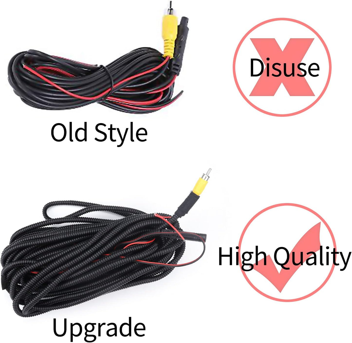 Rear Tailgate Handle Backup Camera Compatible with Dodge Ram 1500 2500 3500 2009-2012 Black Pack of 2 E12886