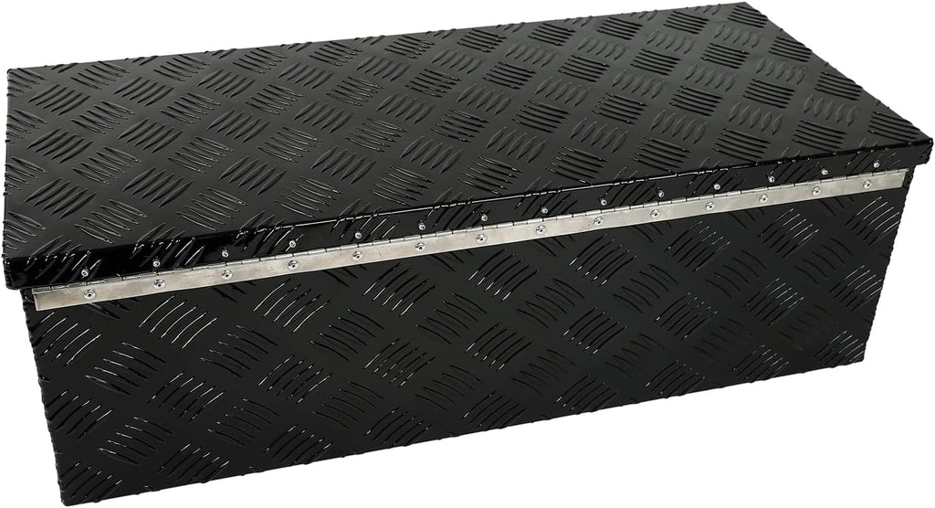 Black Aluminum Underbody Tool Box 30X13X10 Inch T13571