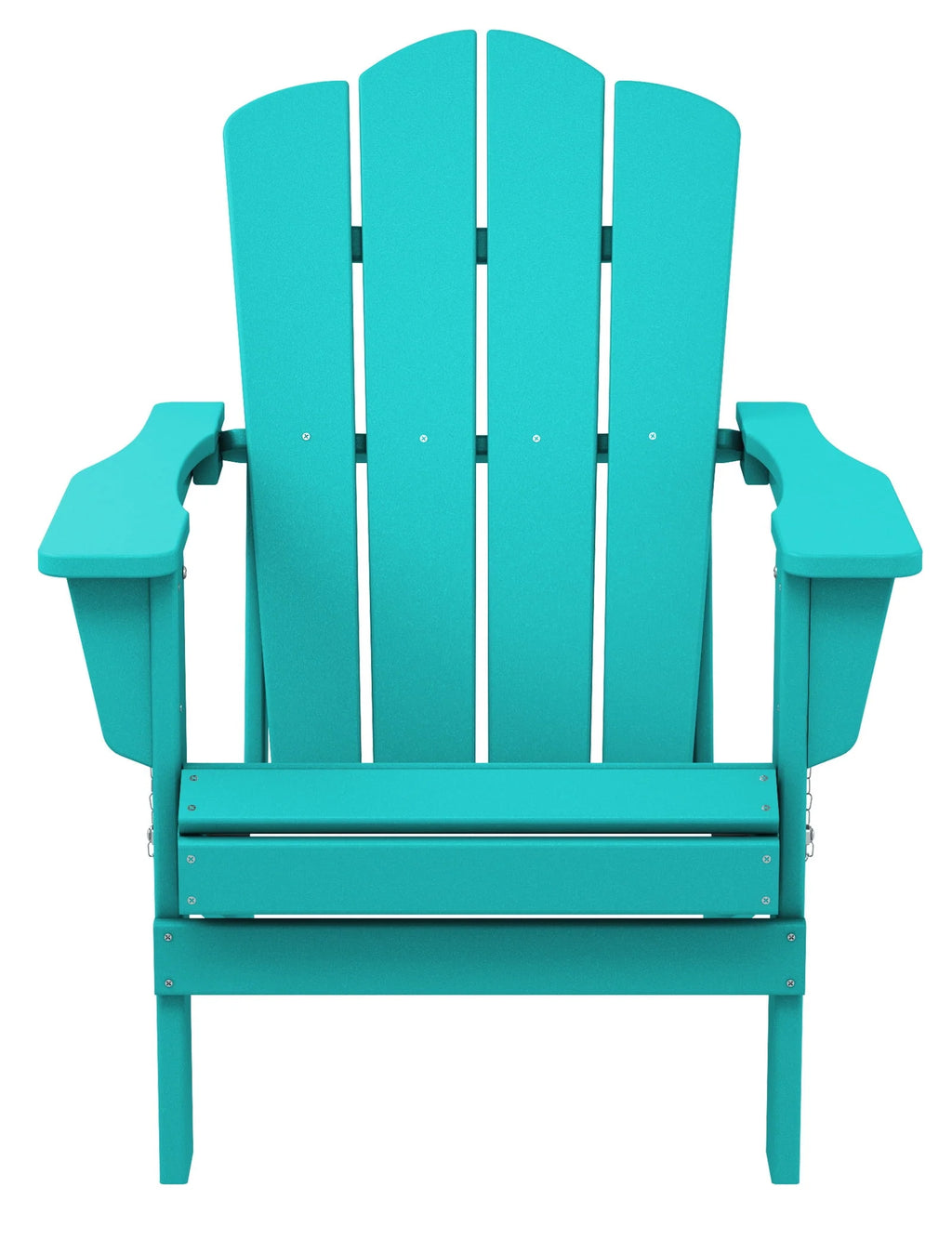 Gray Folding Plastic Adirondack Chair B2817