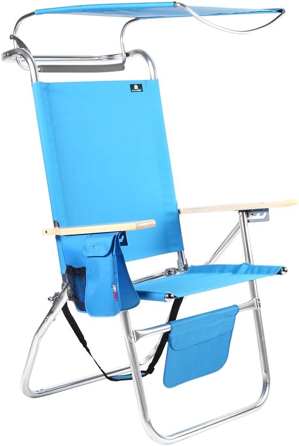 Aluminum Beach Chair with Canopy D99293