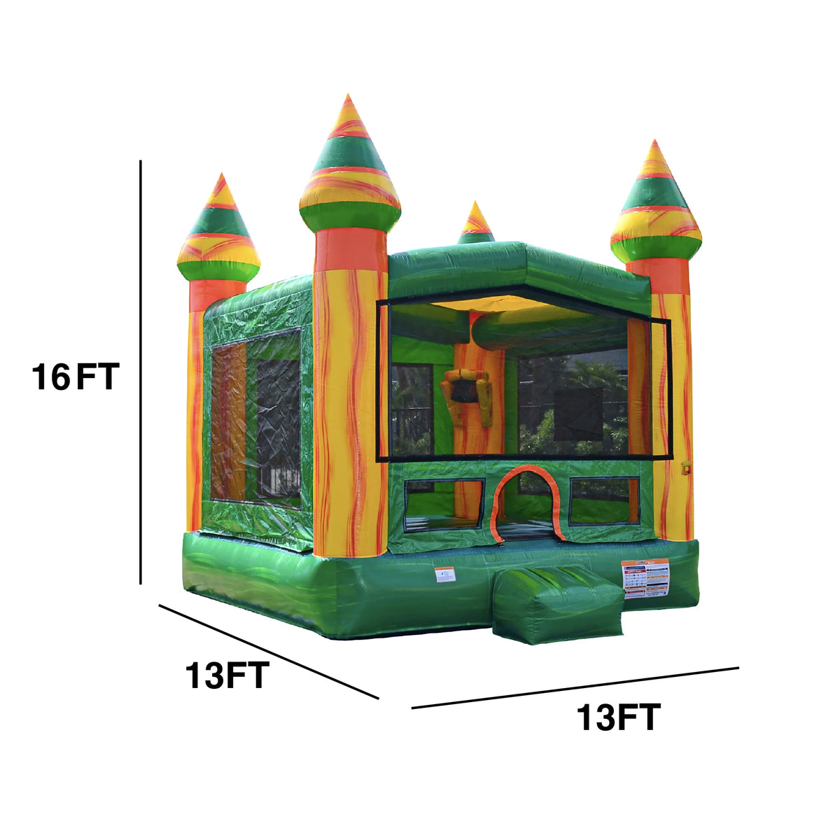 Commercial Grade Inflatable Bounce House with Blower L835