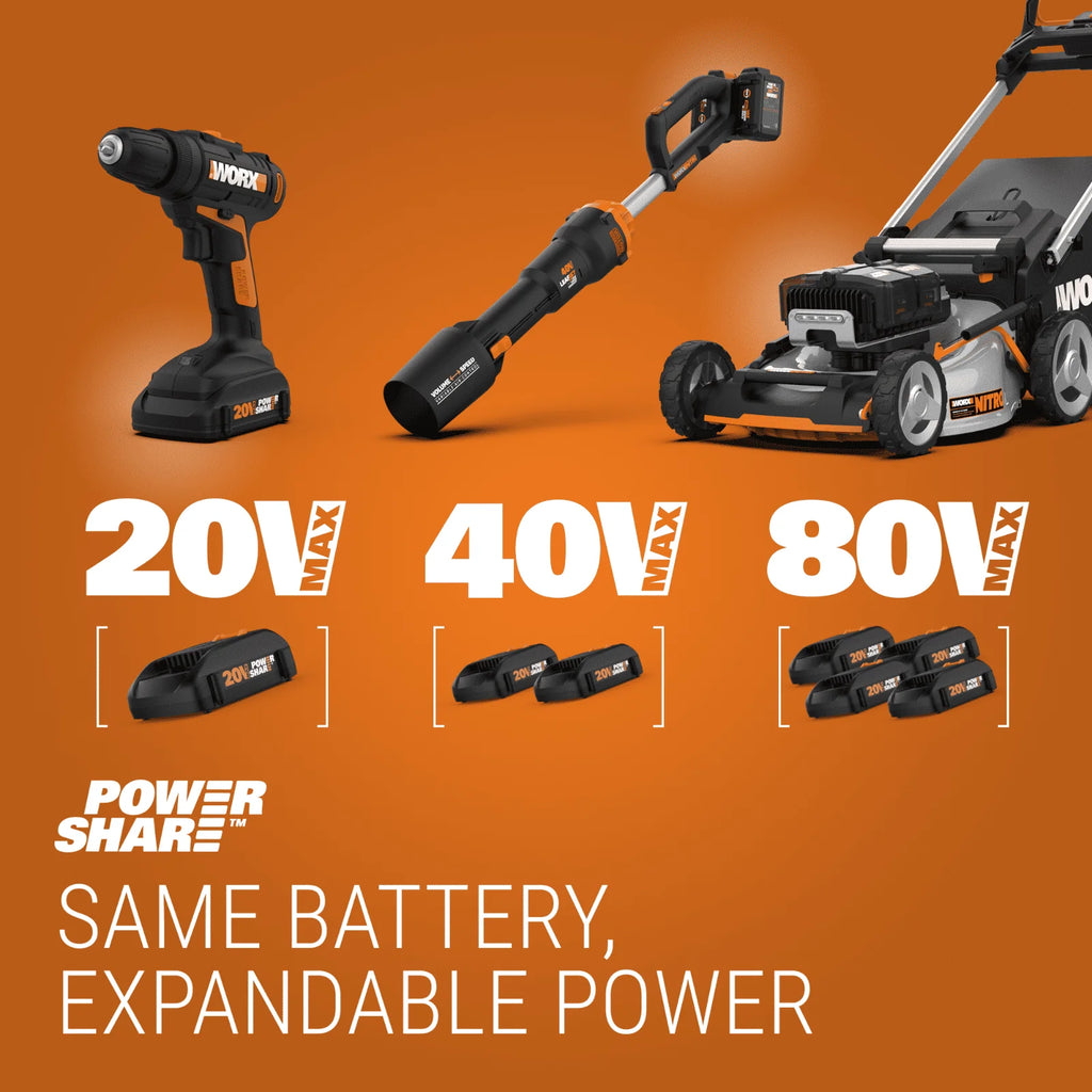 80V Brushless Cordless Backpack Leaf Blower G78713