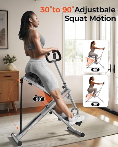 Pink Foldable Rowing Machine with 4 Resistance Bands T704507